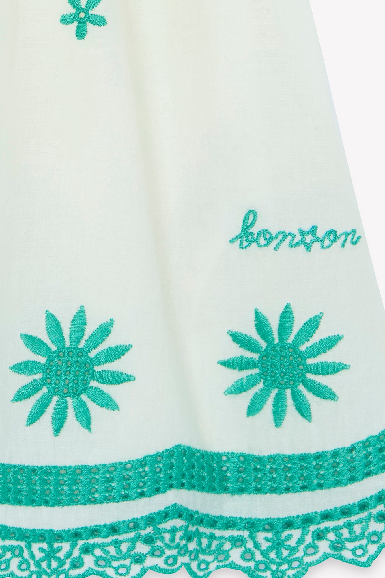 Robe - Anna Ecru Bonton