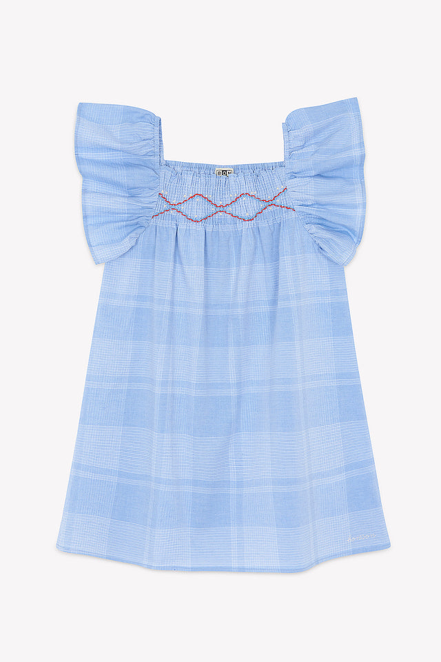 Dress - Natasha Check Chambray - Image principale