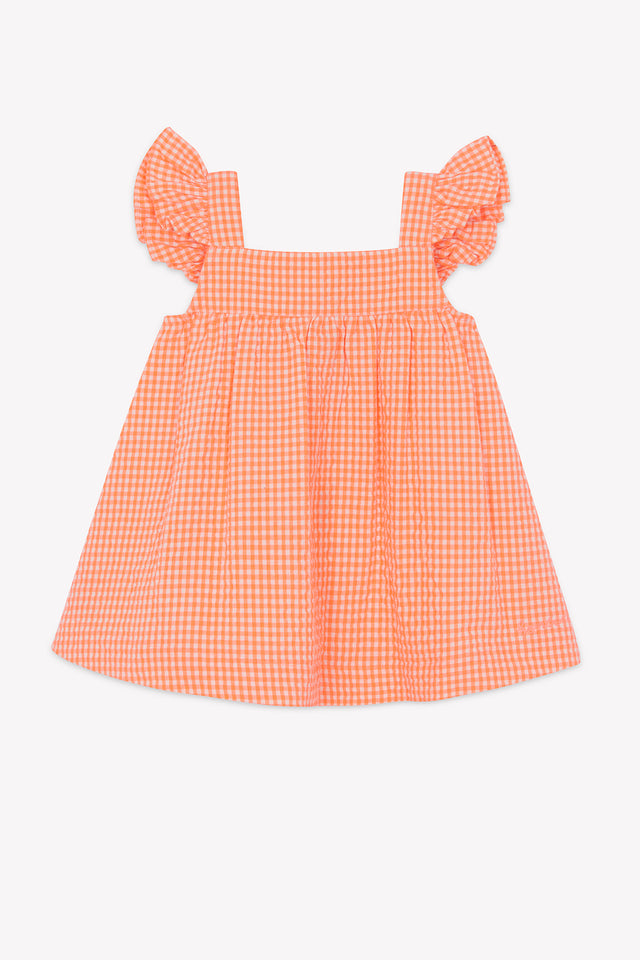 Dress - Nadine Check Fluo - Image principale