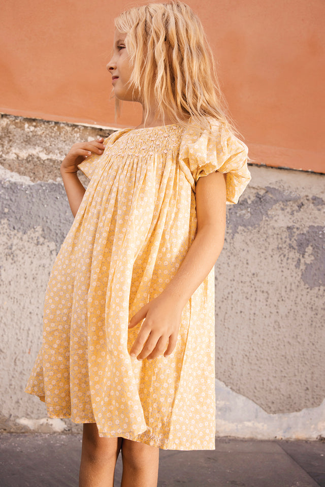 Dress - Nala Foulfleur Yellow - Image principale