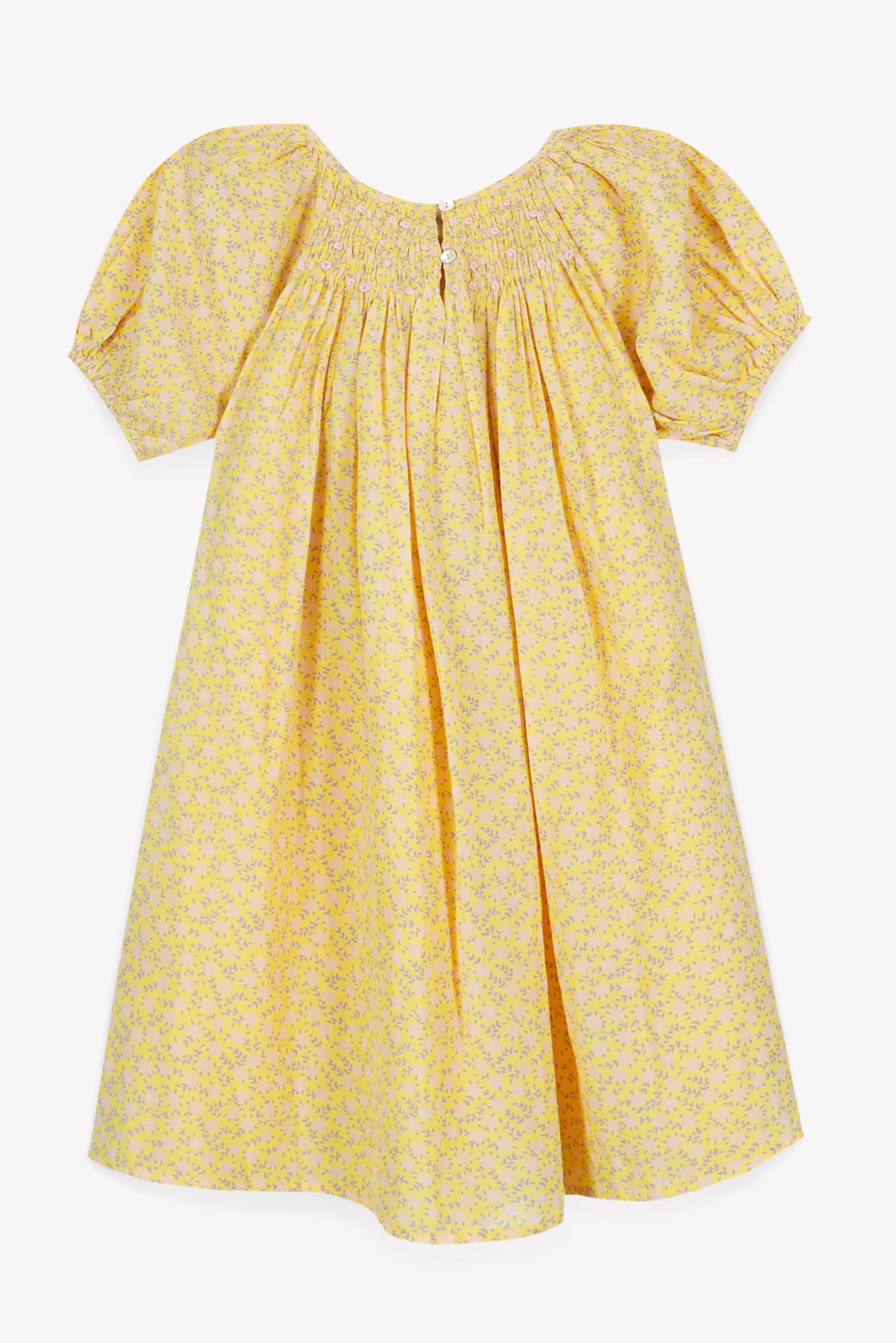 Robe - Nala Foulfleurs Jaune