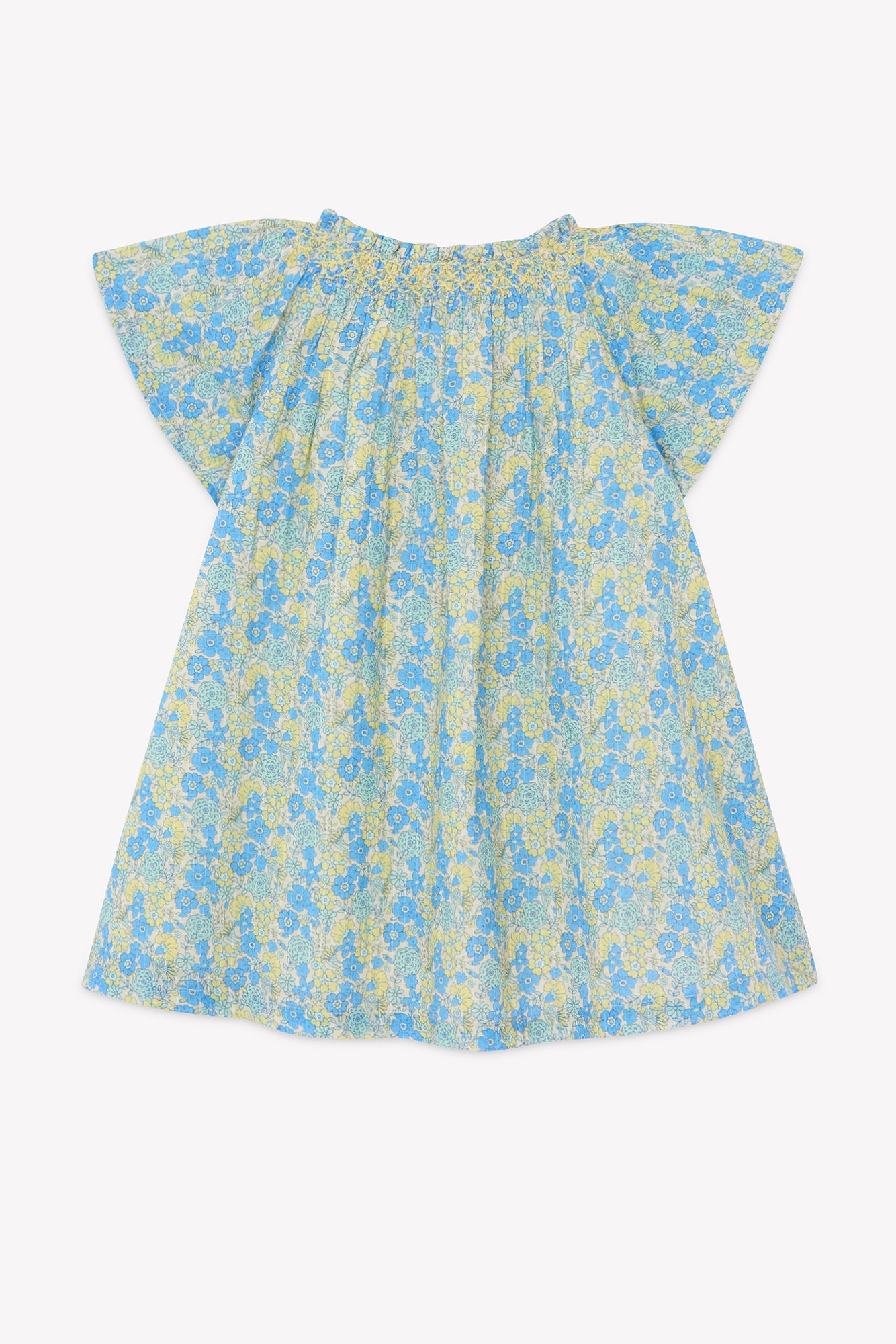 Robe - Noisette Fleur Vintage Bleu