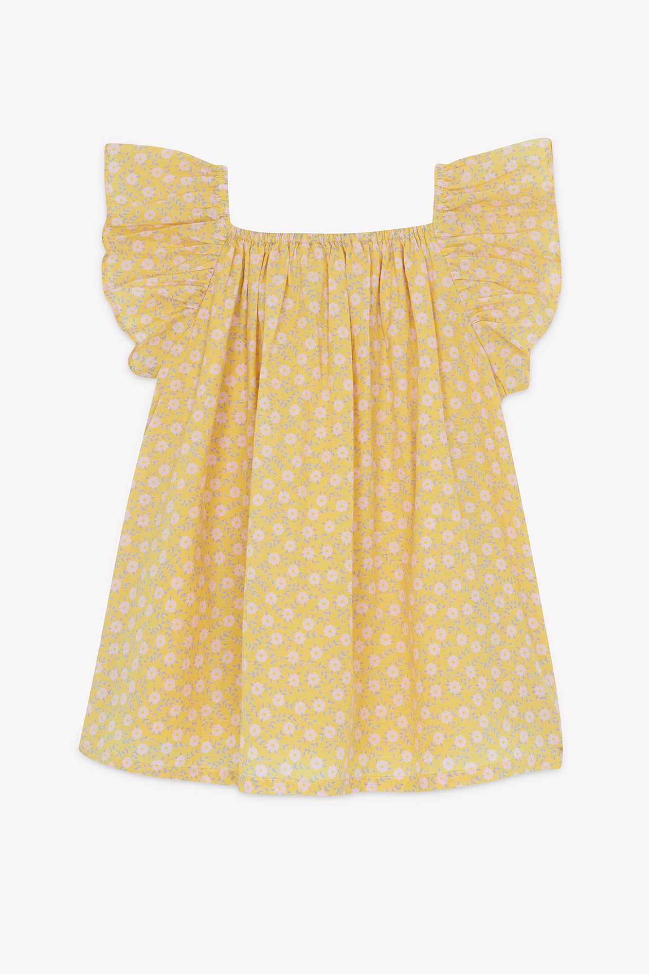 Robe - Rêve Foulfleurs Jaune