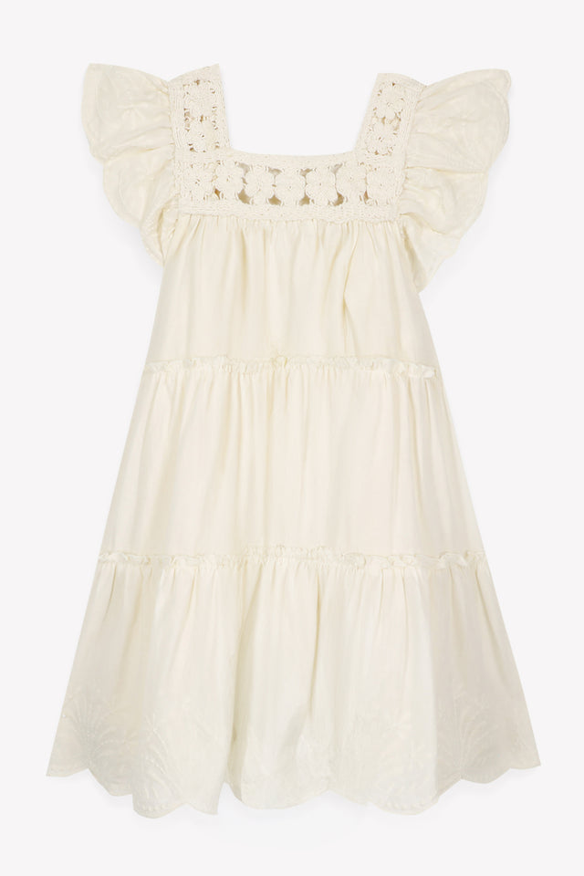 Dress - Nereid Ecru Bonton - Image principale