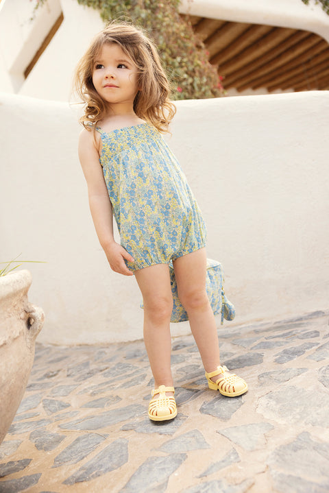 Combinaison - Calina Fleur Vintage Bleu - Image principale