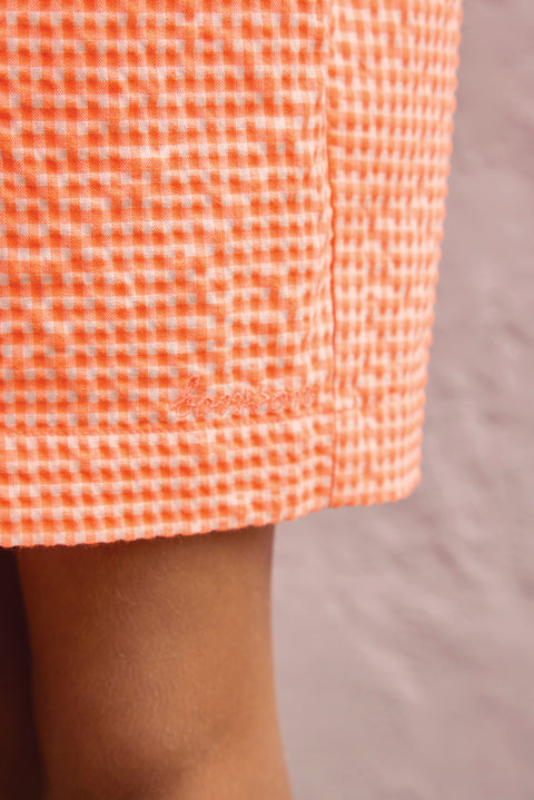 Dress - Nonna Neon Check - Image principale