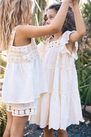 Ensemble Court - Ensemble Nouki Ecru Bonton