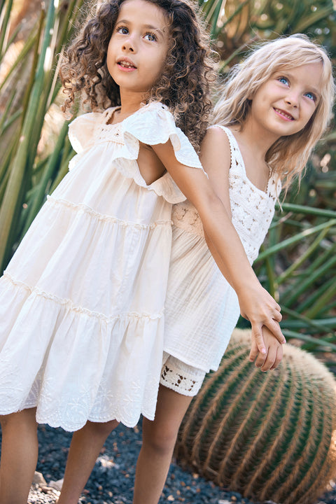 Robe - Nereide Ecru Bonton - Image principale