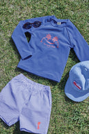 Swim T-shirt - Leash Navy