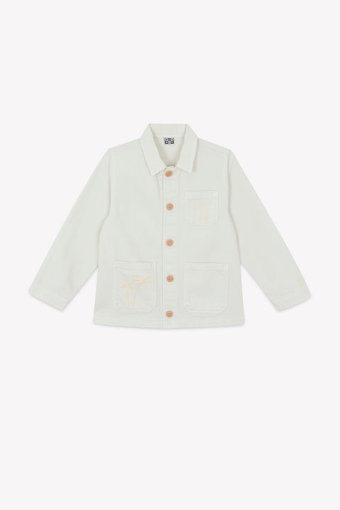 Veste - Ermana Ecru Bonton - Image principale