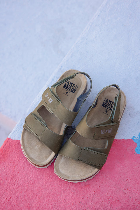 Sandals - Mémo Fast Khaki - Image principale