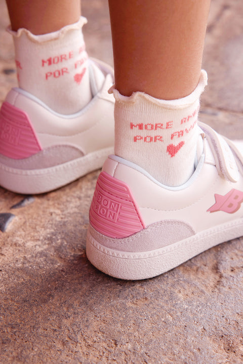 Sneakers - Kix Easy Lo Pink Clear - Image principale