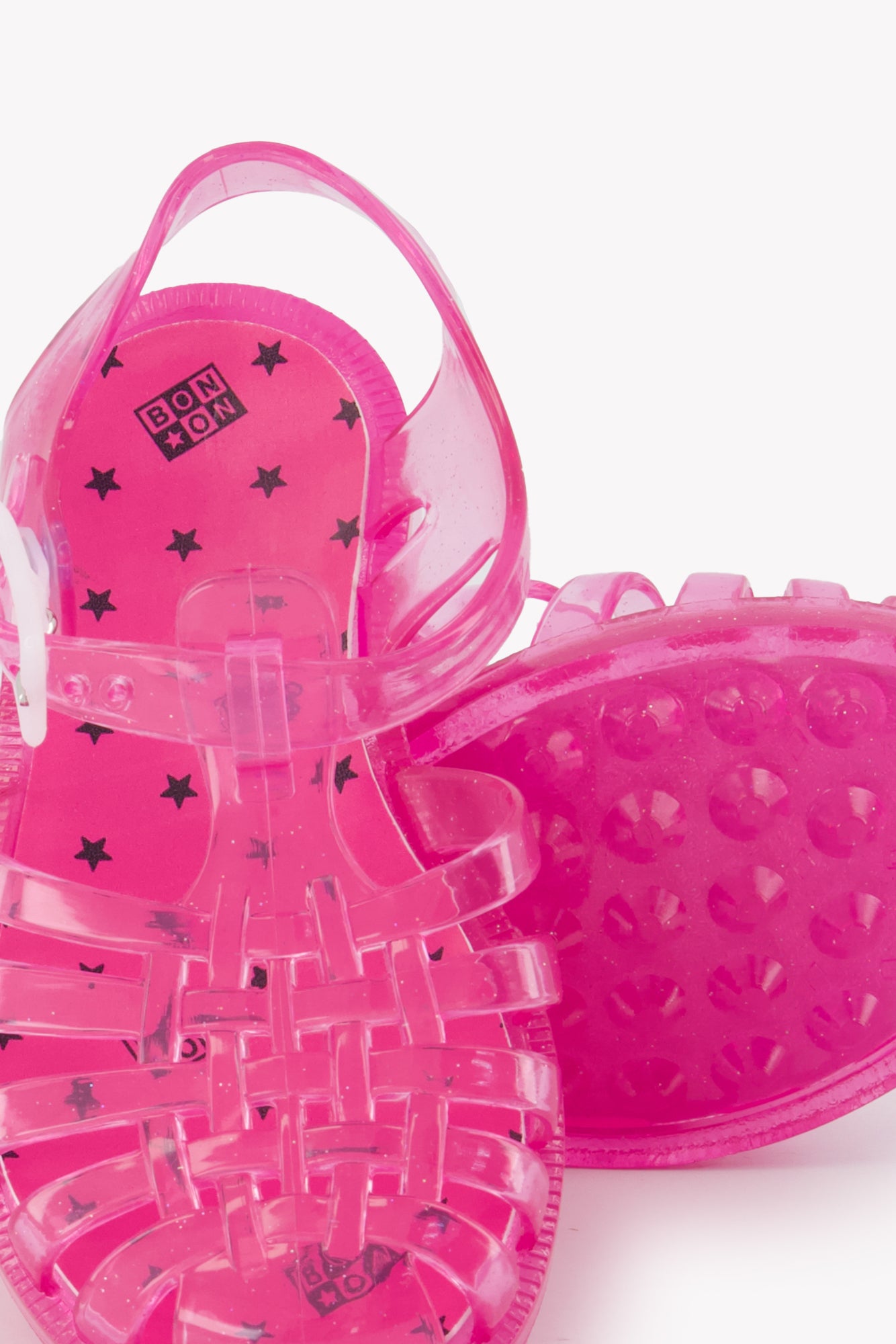 Sandales - Meduses Rose Paillette