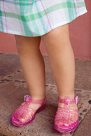 Sandales - Meduses Rose Paillette