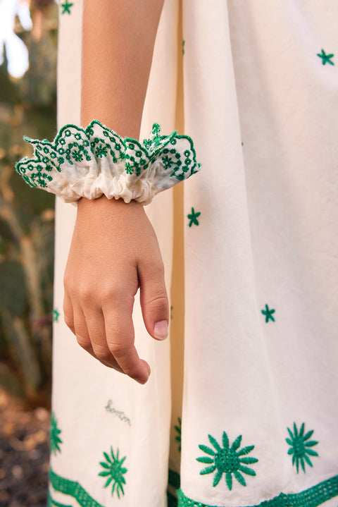 Scrunchie - Nanny Ecru Bonton - Image principale