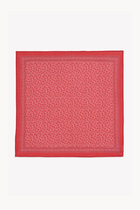 Foulard - Foulfleurs Rouge - Image principale