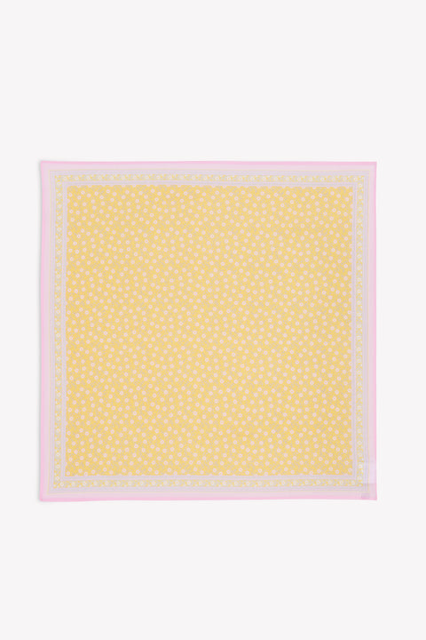 Foulard - Foulfleur Jaune - Image principale