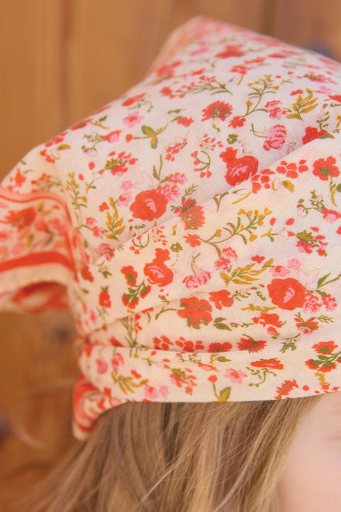 Foulard - Fleurs Indiennes - Image principale