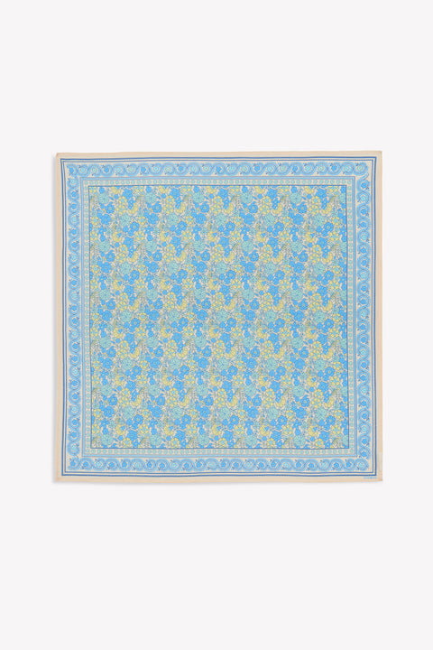 Scarf - Vintage Flower Blue - Image principale