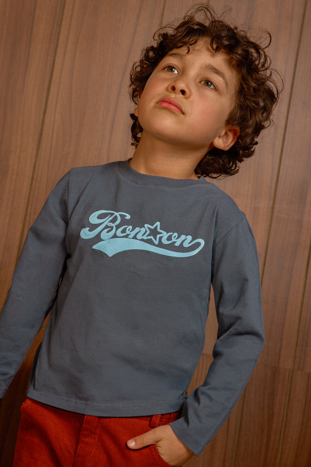 T-shirt - Taxo Bleu Sea Logo Coton - Image principale