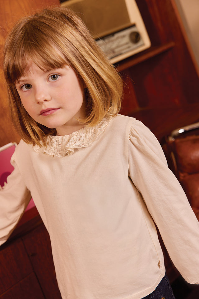 T-shirt - Piris Milk Coton - Image principale