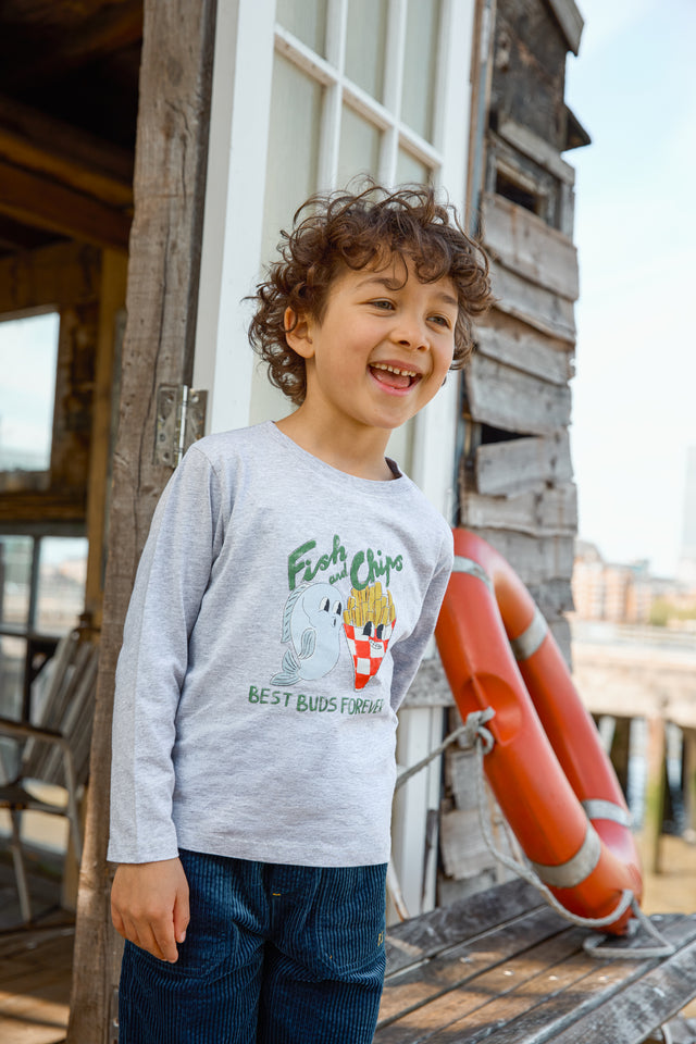 T-shirt - Taxo Fish & Chips Coton - Image principale