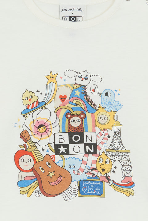 T-shirt - Taxi Paris Bonton x Lili Scratchy - Image principale