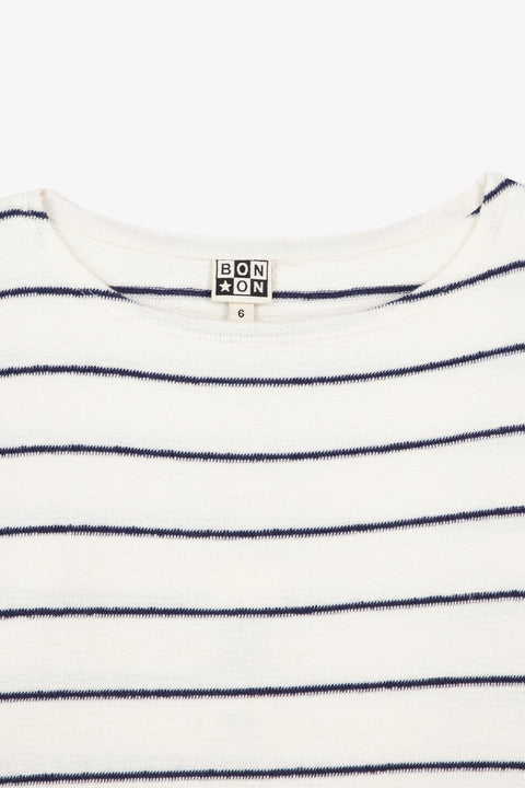 T-shirt - Poulpe Rayures Coton - Image principale