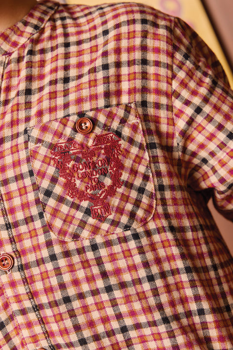 Chemise - Never Carreaux Coton - Image principale