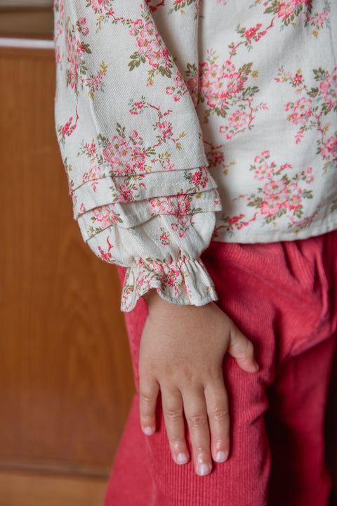 Blouse - Pavot Flowers Coton - Image principale