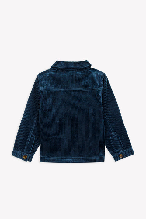 Overshirt - Pastore King Blue Cotton - Image principale