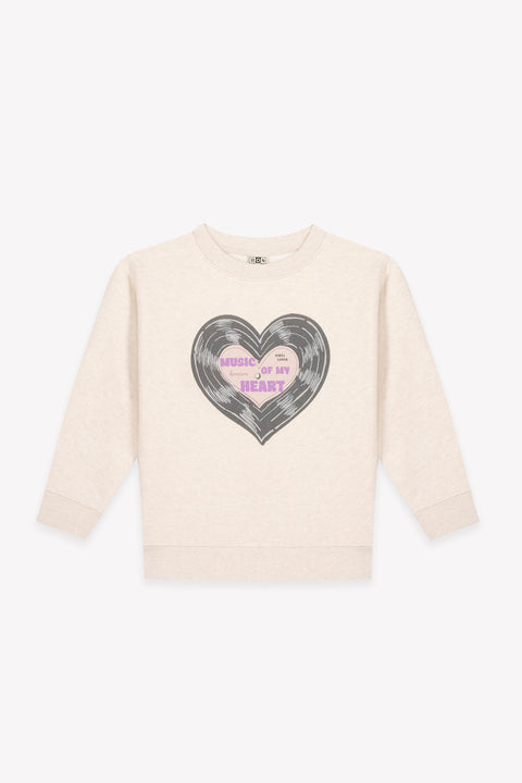 Sweatshirt - Smile Vinyl Cotton - Image principale