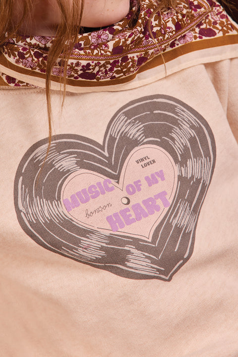 Sweatshirt - Smile Vinyl Cotton - Image principale