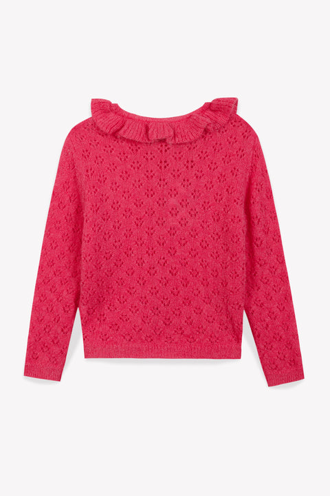 Cardigan - Corolle Rose Laine - Image principale