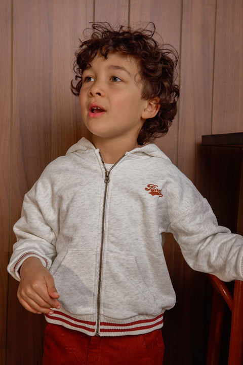 Gilet - Power Gris Coton - Image principale