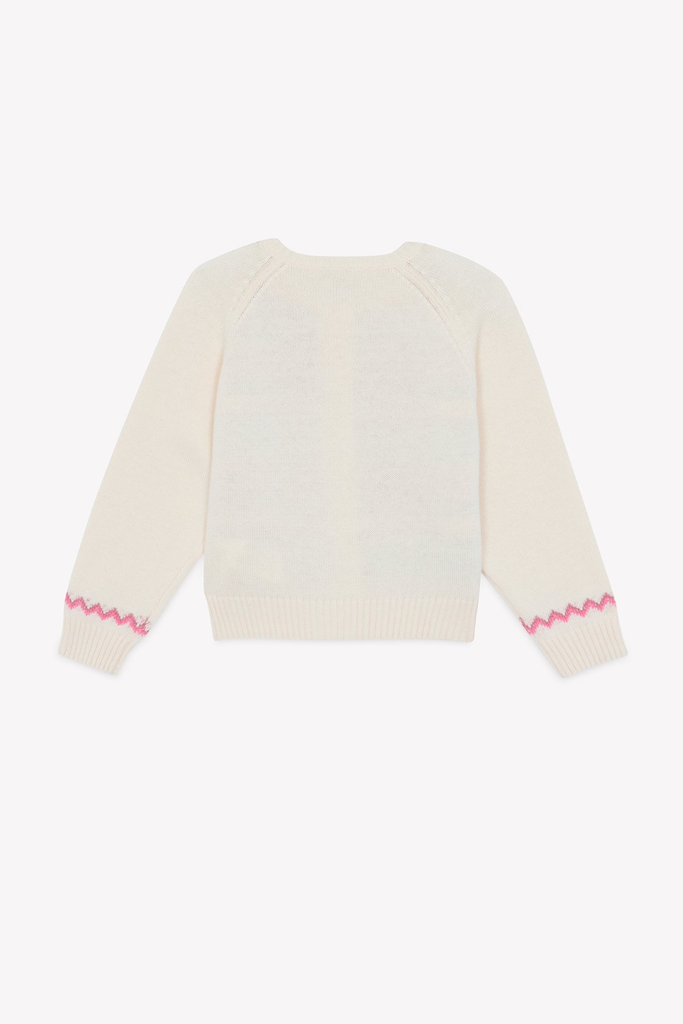 Cardigan - Pia Milk Jacquard