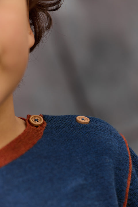 Pull - Pasta Blue Coton - Image principale