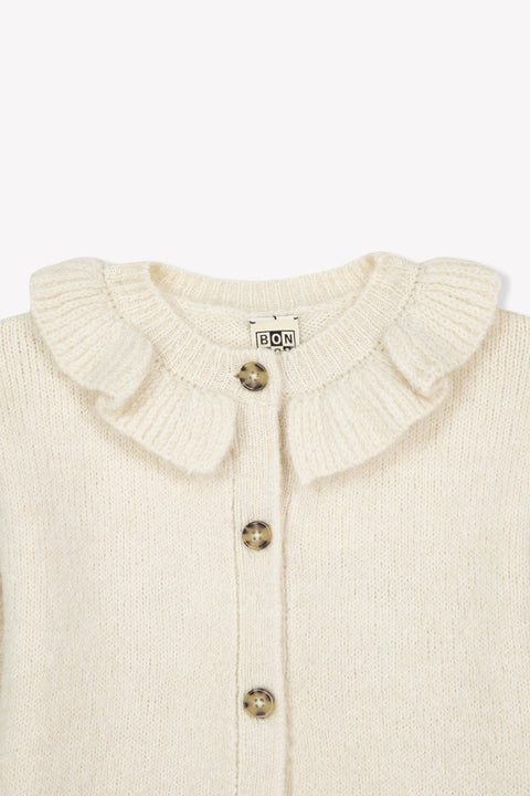 Cardigan - Paloma Milk Volant - Image principale