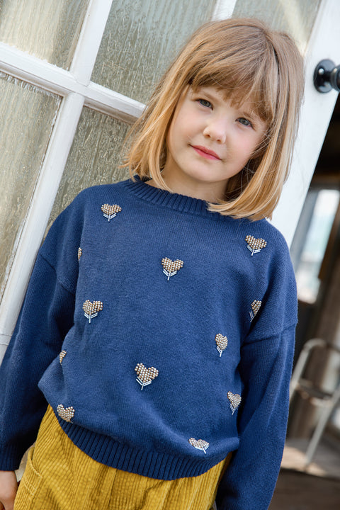 Pull - Lovely Blue Coton - Image principale