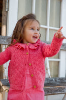 Cardigan - Corolle Rose Laine