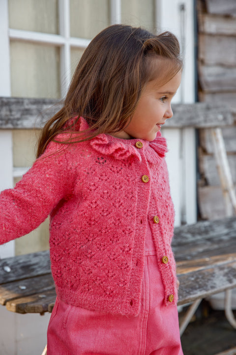 Cardigan - Corolle Rose Laine - Image principale