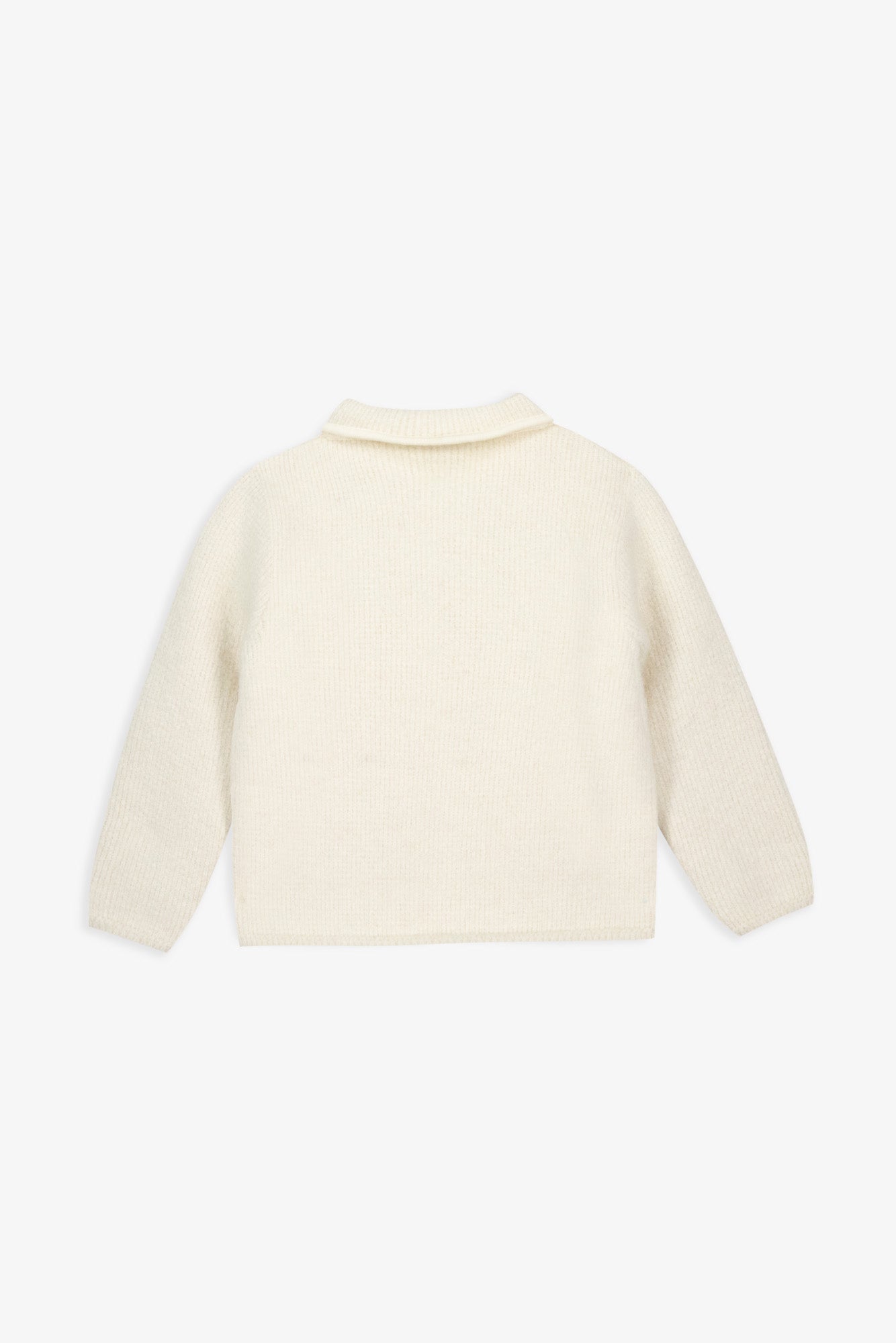 Cardigan - Pearl Milk Alpaga