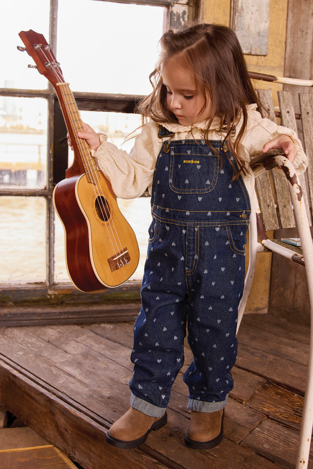 Dungaree - Cotton Heart Denim Puzzle - Image principale