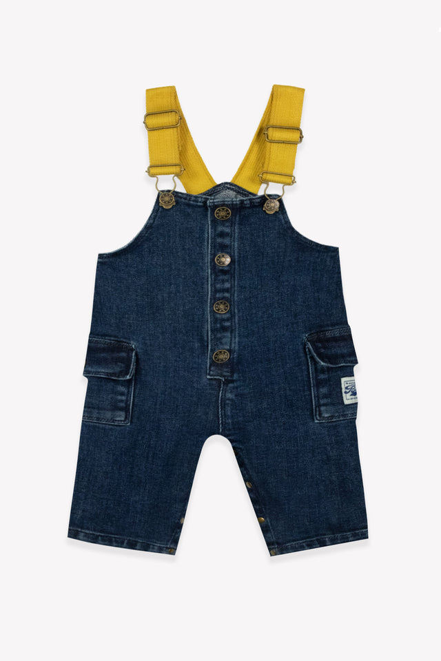 Dungaree - Fish Denim Malaga Cotton - Image principale