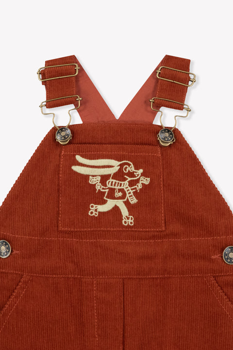 Dungaree - Pica Chestnut Velvet - Image principale
