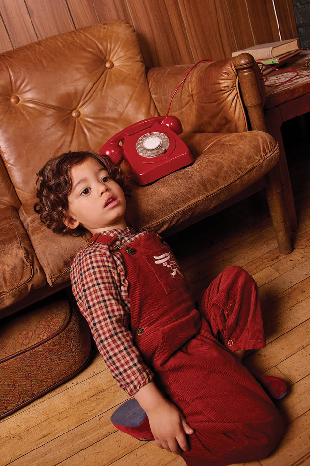 Dungaree - Pica Chestnut Velvet - Image principale