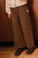 Trousers - Lauren Leopard Cotton
