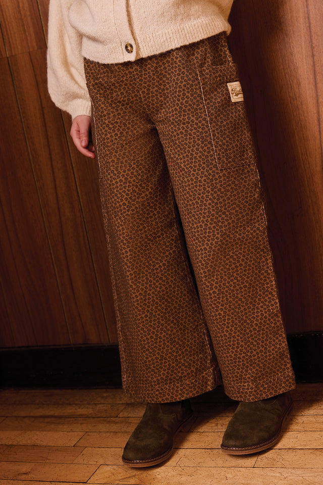 Pantalon - Lauren Léopard Coton - Image principale