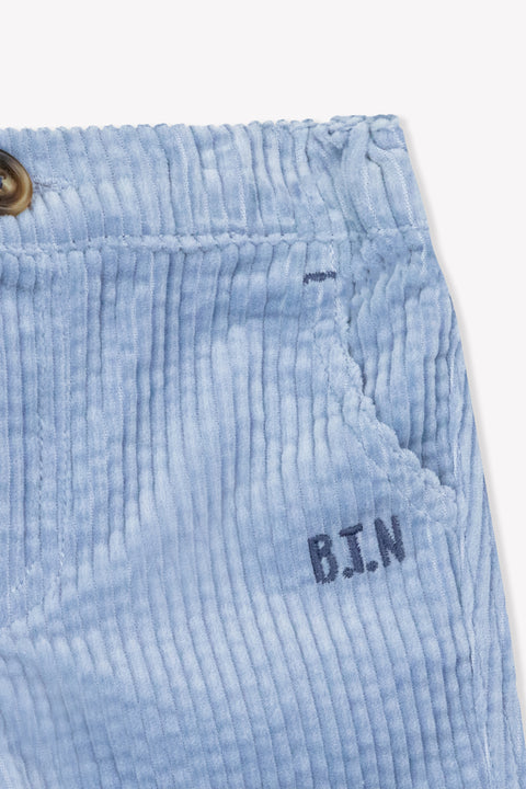Pantalon - Paco Bleu Velours - Image principale