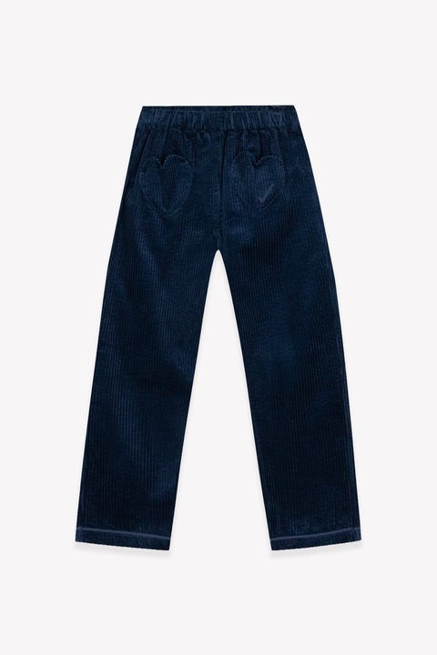 Trousers - Duck King Blue Velvet - Image principale